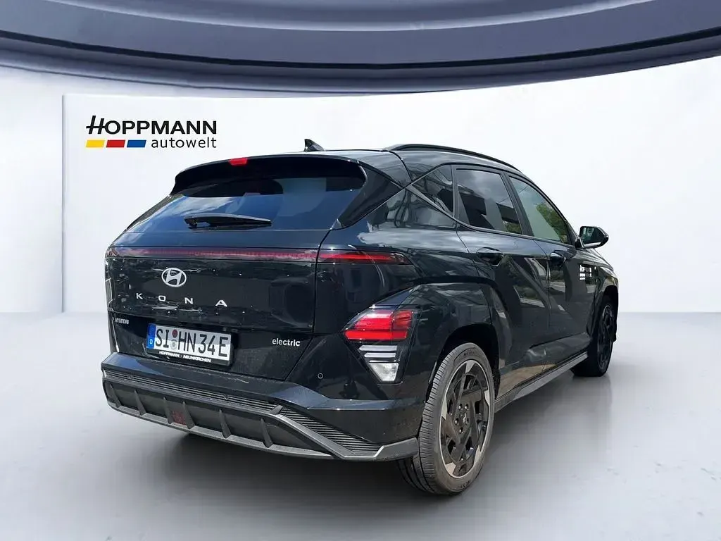 Gebraucht Hyundai Kona N Line 160 kW (218 PS) 2025 Abyss black SUV