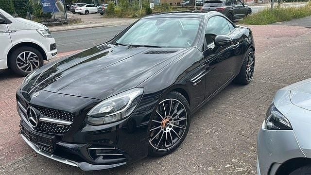 Schwarz Gebraucht 2016 Mercedes SLC43 AMG AMG Coupé | 34.750 € (Guter Preis) - Bild 1/4