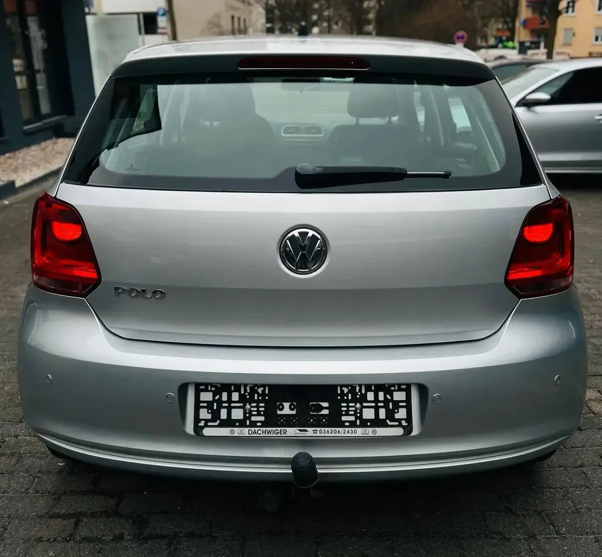 Gebraucht VW Polo Comfortline 69 PS (50 kW) 2011 Silber Kleinwagen