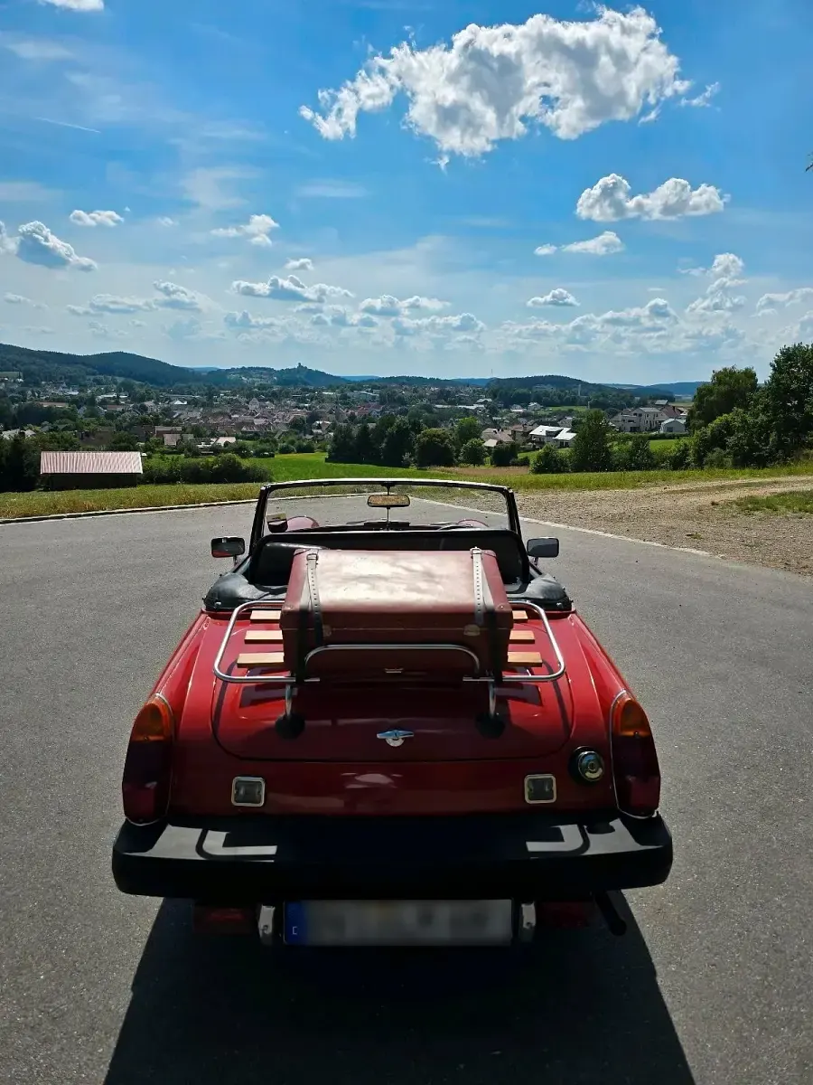 Usata MG Midget 72 CV (52 kW) 1976 Rosso Cabrio