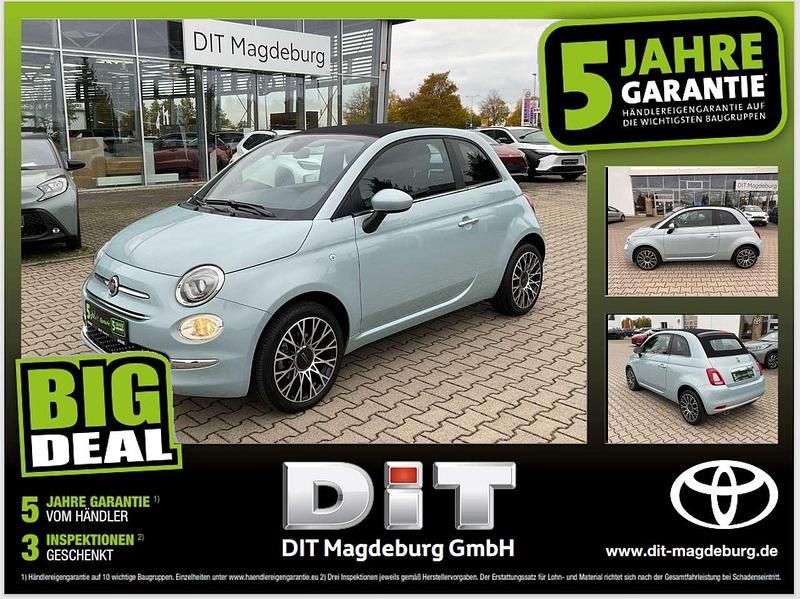 Blau Gebraucht 2023 Fiat 500C Dolcevita Cabrio | 15.990 € (Fairer Preis) - Bild 1/4