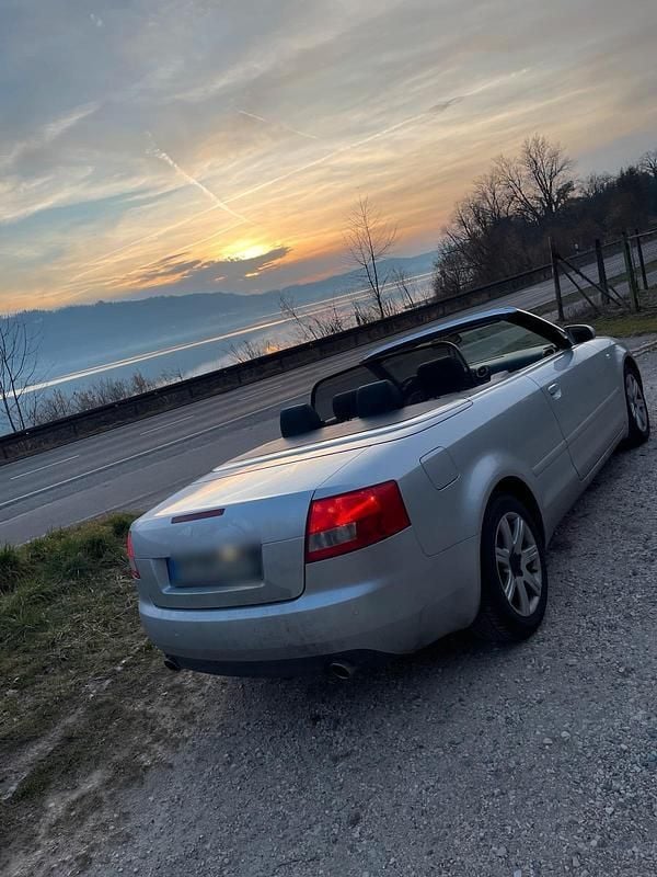 Silber Gebraucht 2003 Audi A4 Cabriolet Cabrio | 2.850 € (Guter Preis) - Bild 1/4