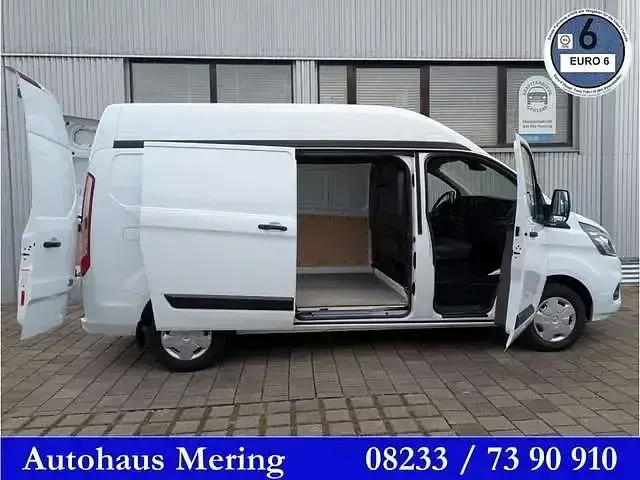 Gebraucht Ford Transit Custom Trend 105 PS (77 kW) 2021 Weiß Van / Kleinbus