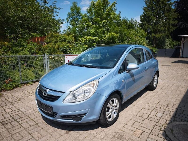 Blau Gebraucht 2009 Opel Corsa Kleinwagen | 2.490 € (Guter Preis) - Bild 1/4