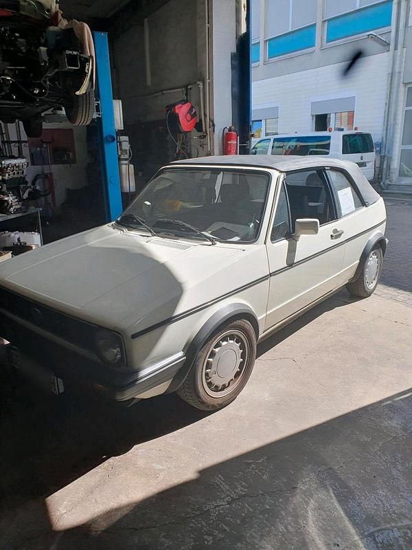 Weiß Gebraucht 1983 VW Golf Cabriolet Cabrio | 5.600 € - Bild 1/4