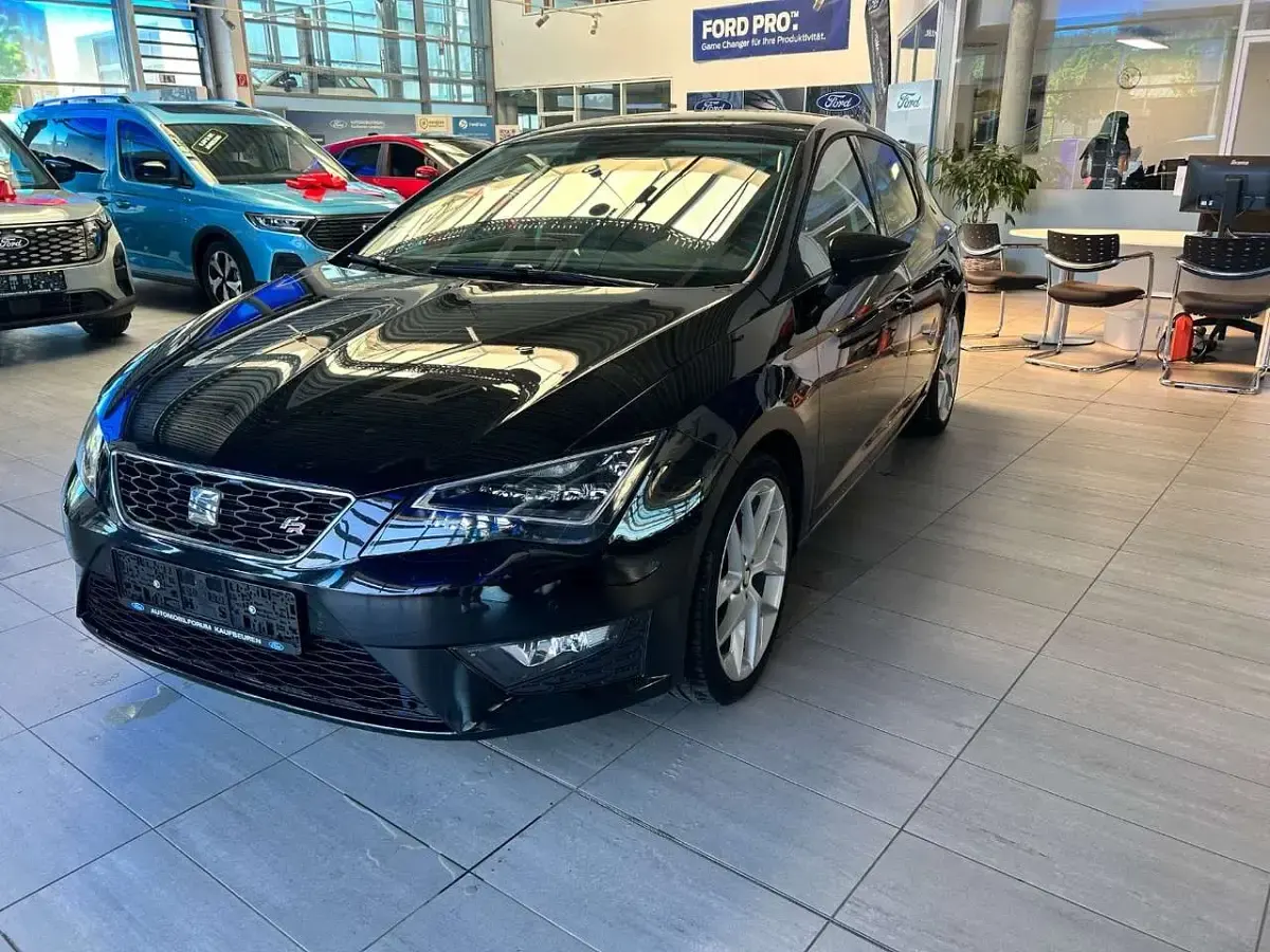 Gebraucht Seat Leon FR 179 PS (131 kW) 2015 Mitternachtsschwarz Limousine