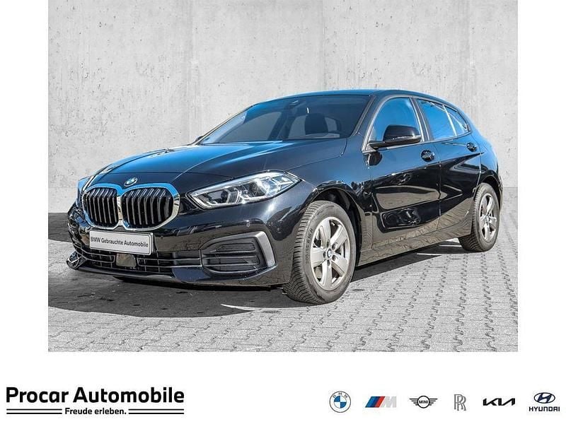 Schwarz Gebraucht 2022 BMW 118 Advantage Kleinwagen | 21.490 € (Guter Preis) - Bild 1/4