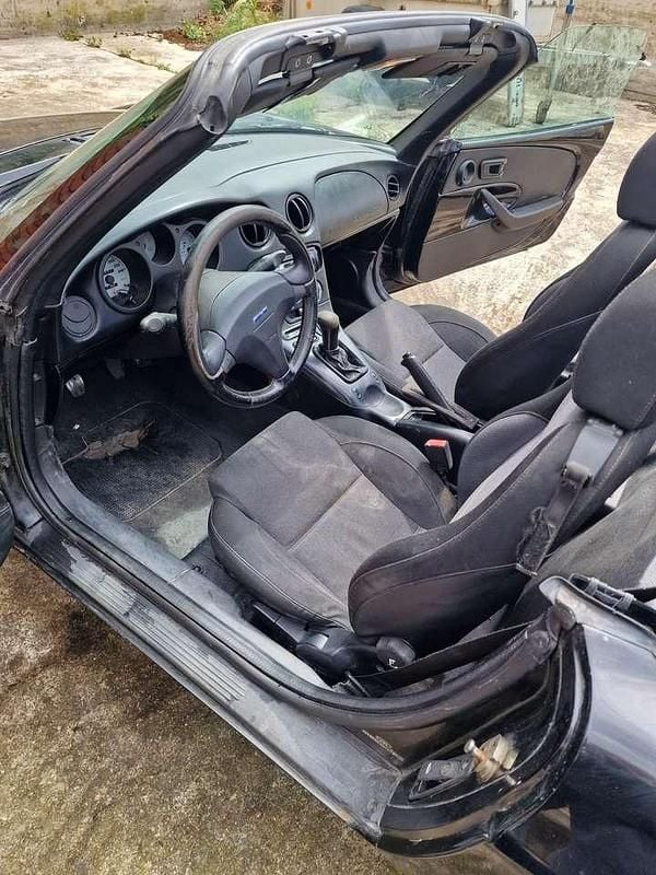 Schwarz Gebraucht 1997 Fiat Barchetta Cabrio | 1.100 € (Superpreis) - Bild 1/4