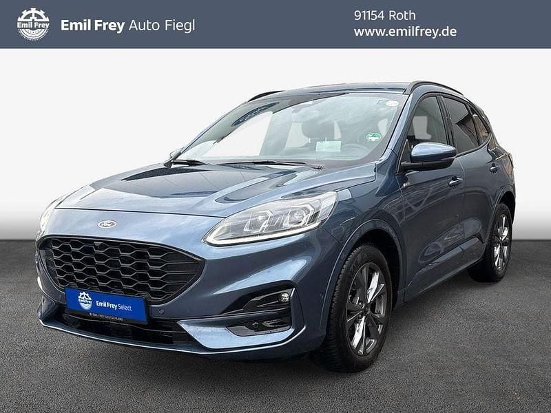 Chroma blau metallic Gebraucht 2023 Ford Kuga ST-Line X SUV | 26.990 € (Fairer Preis) - Bild 1/4