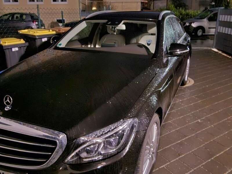 Schwarz Gebraucht 2017 Mercedes C220 Kombi | 14.500 € (Fairer Preis) - Bild 1/3