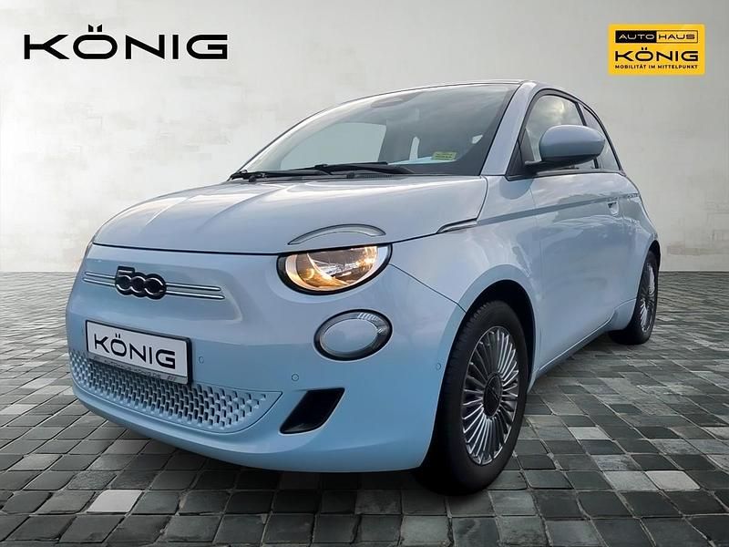 Blau Gebraucht 2023 Fiat 500e Limousine | 28.490 € (Teuer) - Bild 1/4