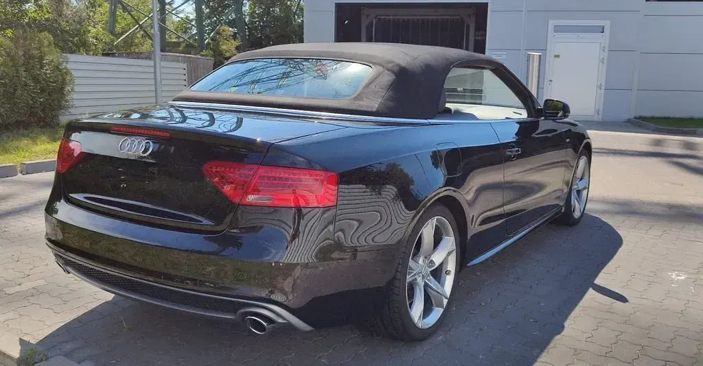 Gebraucht Audi A5 Cabriolet Ambiente 170 PS (125 kW) 2012 Schwarz Cabrio