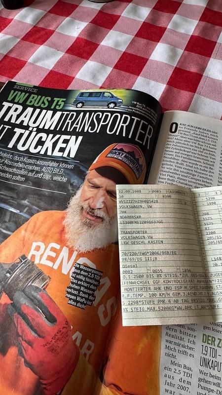 Gebraucht VW Transporter R 105 PS (77 kW) 2008 Van