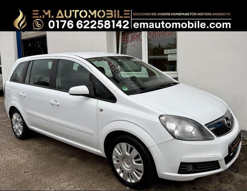 Weiß Gebraucht 2007 Opel Zafira Catch Me Van / Kleinbus | 5.990 € (Teuer) - Bild 1/3