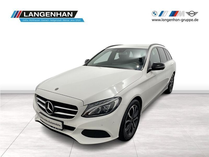 Weiß Gebraucht 2017 Mercedes C180 Avantgarde Limousine | 18.634 € (Guter Preis) - Bild 1/4