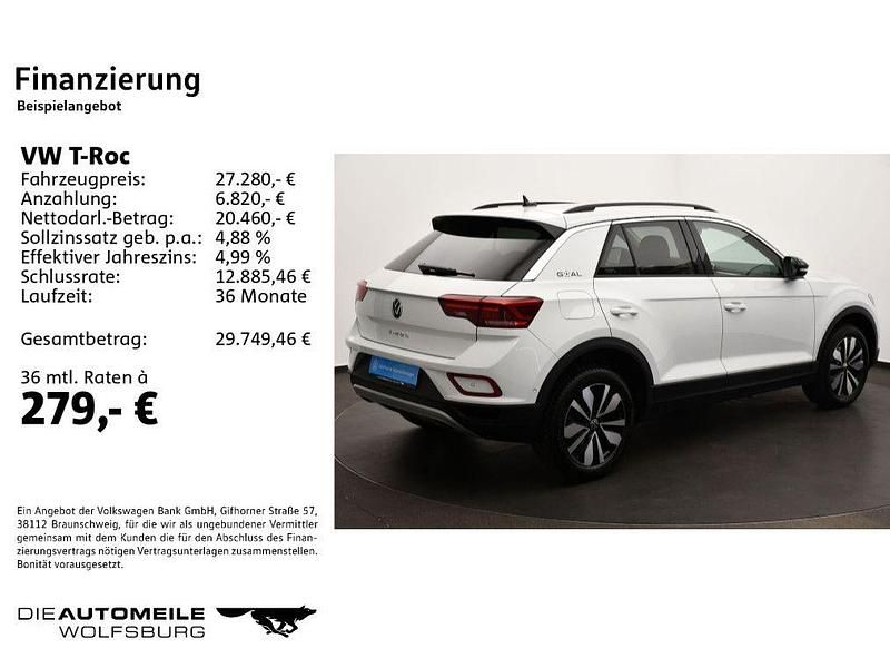 Gebraucht VW T-Roc Goal 150 PS (110 kW) 2024 Pure white SUV