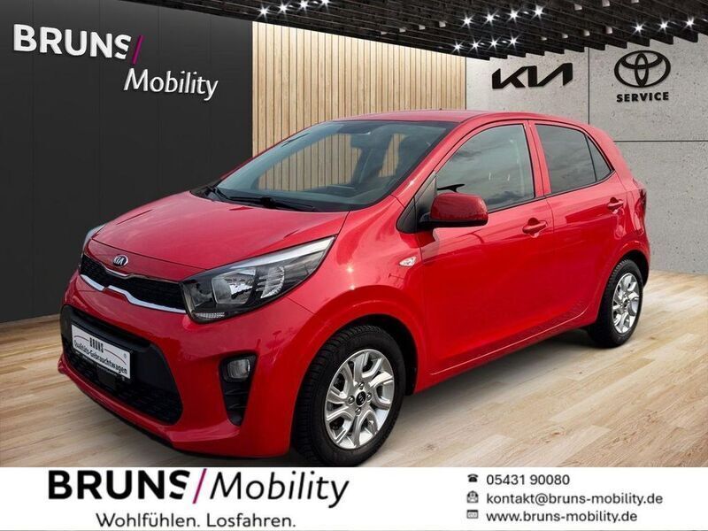 Shinyred met. Gebraucht 2020 Kia Picanto Kleinwagen | 10.690 € (Guter Preis) - Bild 1/4
