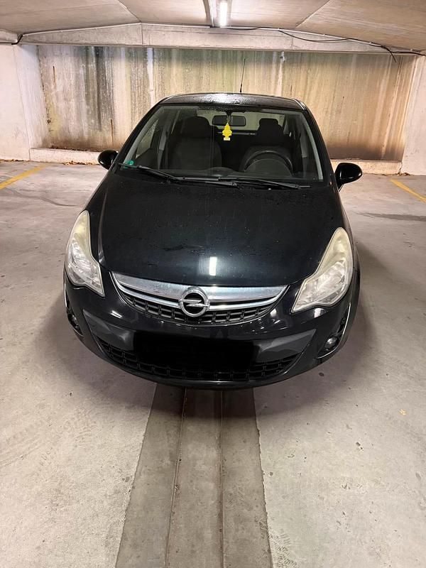 Schwarz Gebraucht 2011 Opel Corsa Kleinwagen | 3.500 € (Fairer Preis) - Bild 1/4