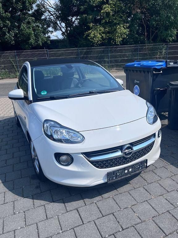 Weiß Gebraucht 2018 Opel Adam Open Air Kleinwagen | 12.222 € (Fairer Preis) - Bild 1/4