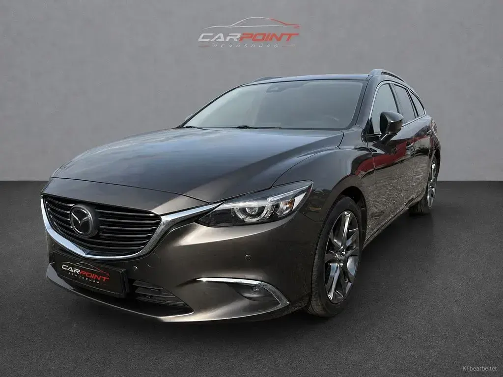 Gebraucht Mazda 6 Nakama Intense 175 PS (128 kW) 2017 Braun Kombi
