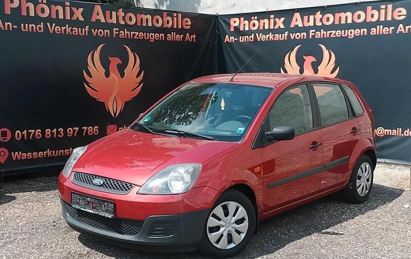 Rot Gebraucht 2005 Ford Fiesta Ambiente Kleinwagen | 1.990 € (Fairer Preis) - Bild 1/4