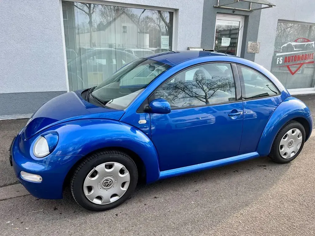 Gebraucht VW New Beetle 102 PS (75 kW) 2002 Blau Kleinwagen