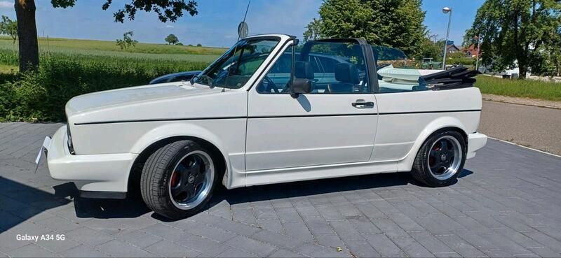 Weiß Gebraucht 1989 VW Golf Cabriolet Cabrio | 7.600 € - Bild 1/4