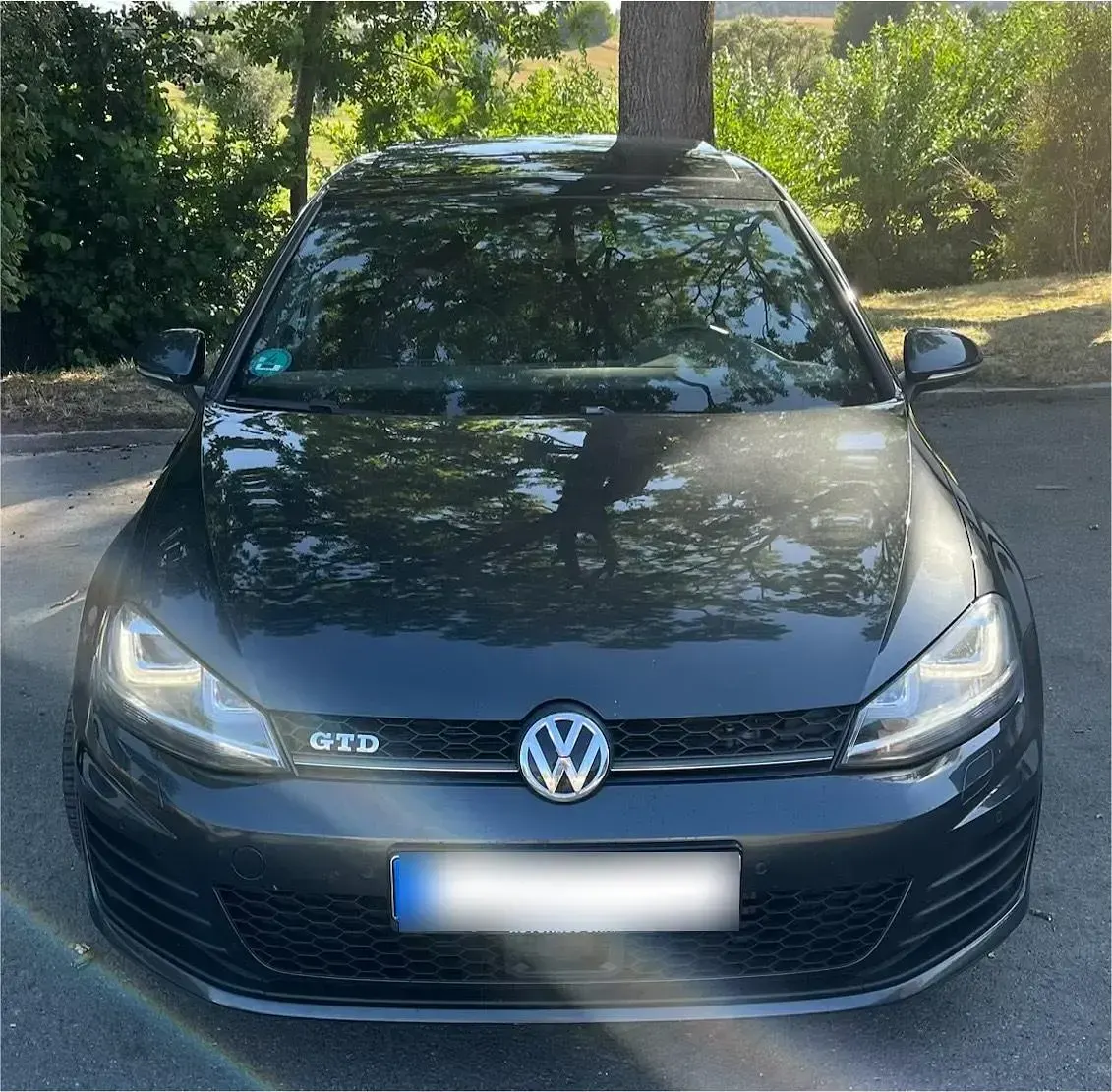 Gebraucht VW Golf VII GTD 184 PS (135 kW) 2014 Schwarz Limousine