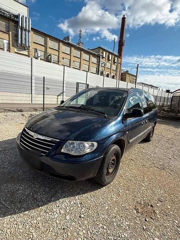 Gebraucht Chrysler Voyager 150 PS (110 kW) 2005 Blau Van / Kleinbus