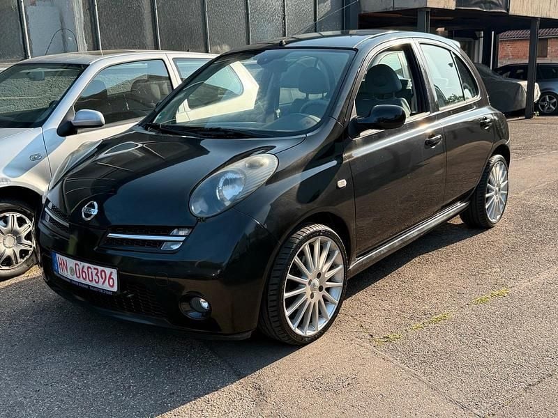 Schwarz Gebraucht 2006 Nissan Micra Kleinwagen | 2.499 € (Fairer Preis) - Bild 1/4
