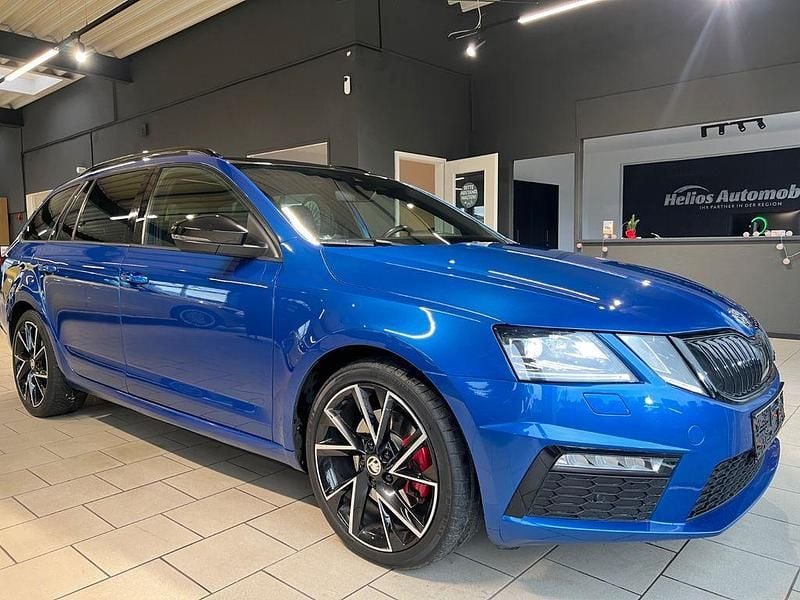 Gebraucht Skoda Octavia RS 184 PS (135 kW) 2020 Blau Kombi