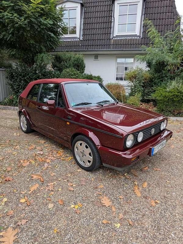 Gebraucht VW Golf Cabriolet Classicline 98 PS (72 kW) 1992 Rot Cabrio