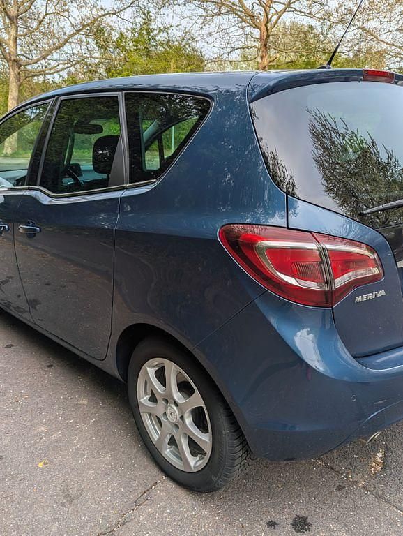 Gebraucht Opel Meriva Edition 95 PS (69 kW) 2015 Blau Van / Kleinbus