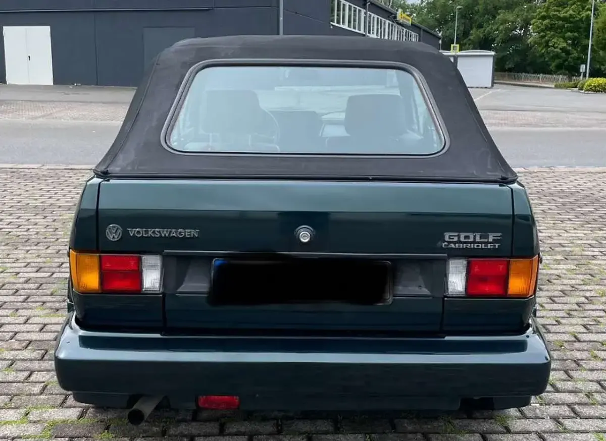 Gebraucht VW Golf Cabriolet Classicline 98 PS (72 kW) 1992 Grün Cabrio