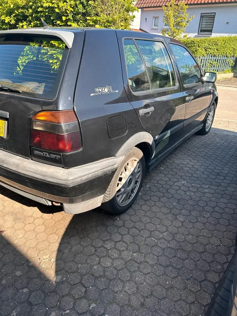 Gebraucht VW Golf III GT 101 PS (74 kW) 1997 Schwarz Kleinwagen