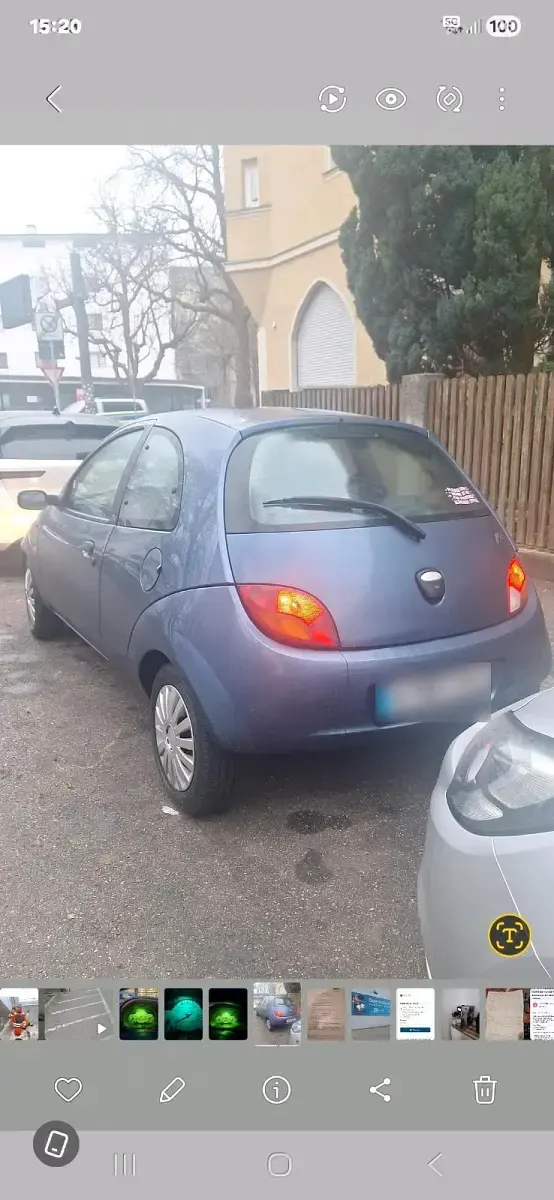 Usata Ford Ka 62 CV (45 kW) 2006 Blu Utilitaria