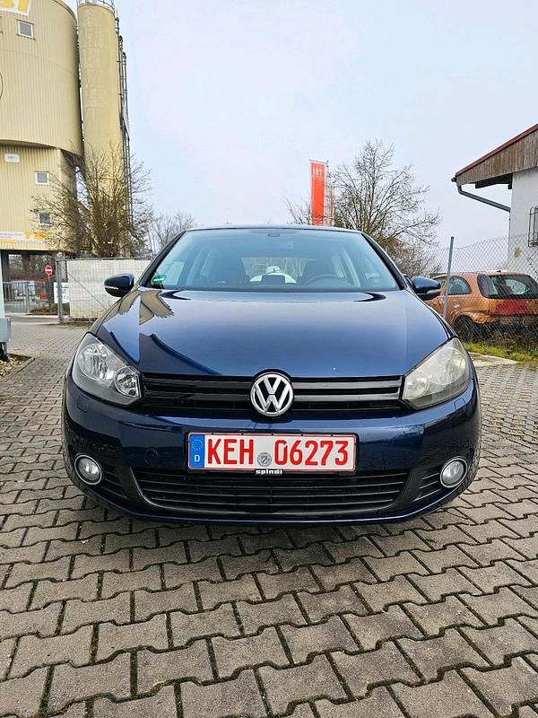 Gebraucht VW Golf VI 80 PS (58 kW) 2009 Blau Kleinwagen