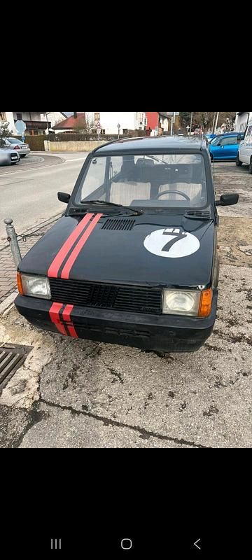 Gebraucht Fiat Panda 40 PS (29 kW) 1991 Schwarz Kleinwagen