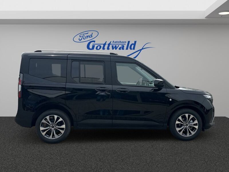 Gebraucht Ford Tourneo Courier Titanium 125 PS (91 kW) 2025 Obsidianschwarz metallic Van / Kleinbus