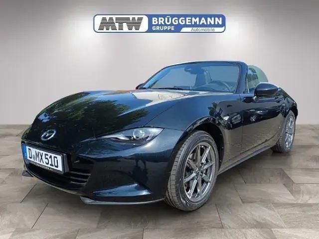 Schwarz Neu 2025 Mazda MX5 Exclusive-Line Cabrio | 30.980 € - Bild 1/4