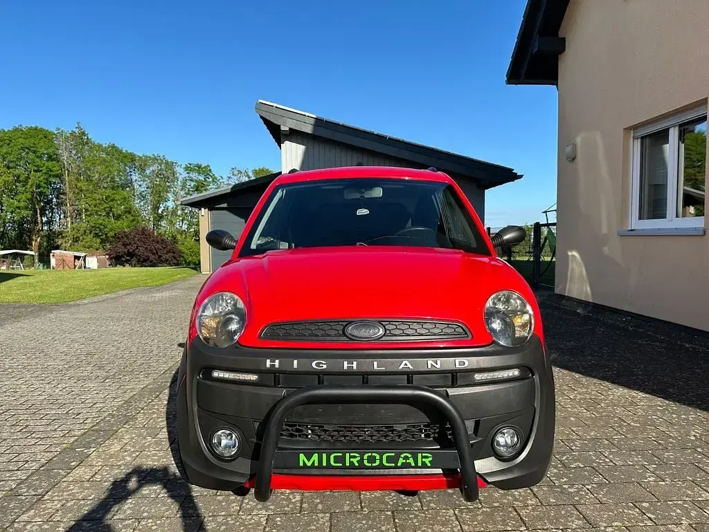 Gebraucht Microcar M.Go 2017 Rot Kleinwagen