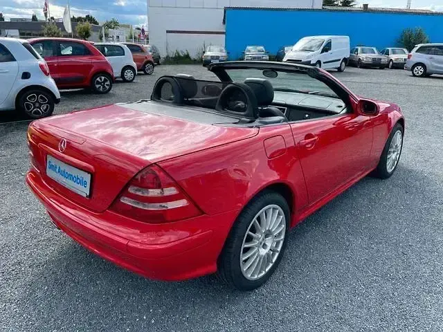 Second-hand Mercedes SLK200 163 CP (119 kW) 2000 Roșu Cabrio