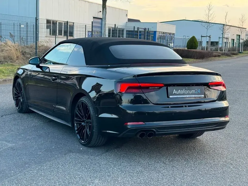 Gebraucht Audi A5 Cabriolet S-Line 190 PS (139 kW) 2019 Schwarz Cabrio