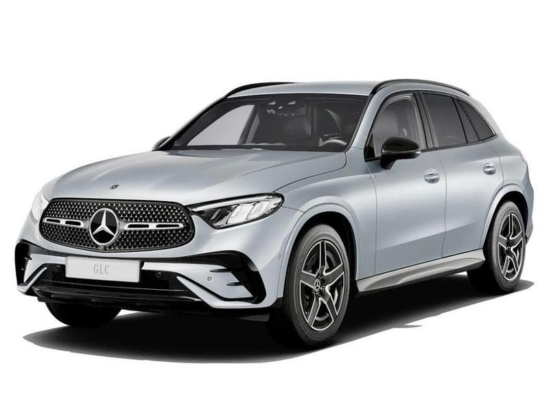 Metalliclack hightechsilber (metallic) Gebraucht 2024 Mercedes GLC300 AMG SUV | 55.900 € (Superpreis) - Bild 1/3