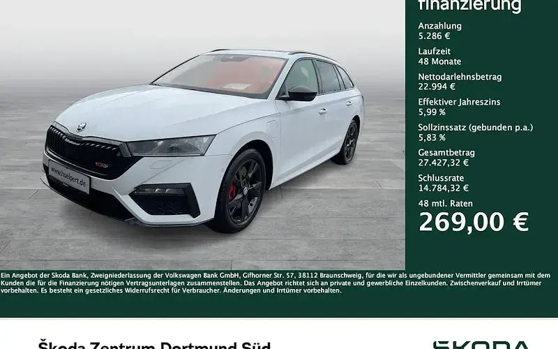 Gebraucht Skoda Octavia RS 245 PS (180 kW) 2022 Kombi