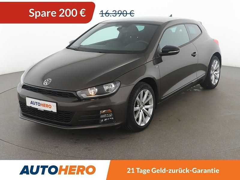 Braun Gebraucht 2015 VW Scirocco CLUB Coupé | 14.850 € (Fairer Preis) - Bild 1/3