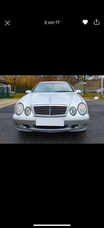 Silber Gebraucht 2000 Mercedes CLK200 Coupé | 2.099 € (Guter Preis) - Bild 1/4