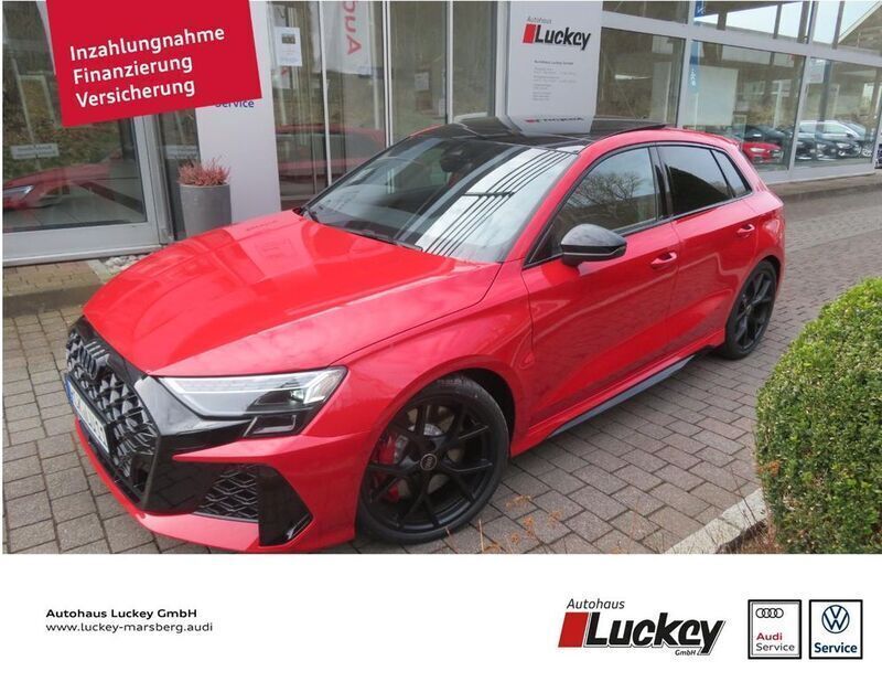 Rot Gebraucht 2025 Audi RS3 Sportback Sport Kleinwagen | 71.990 € (Superpreis) - Bild 1/4