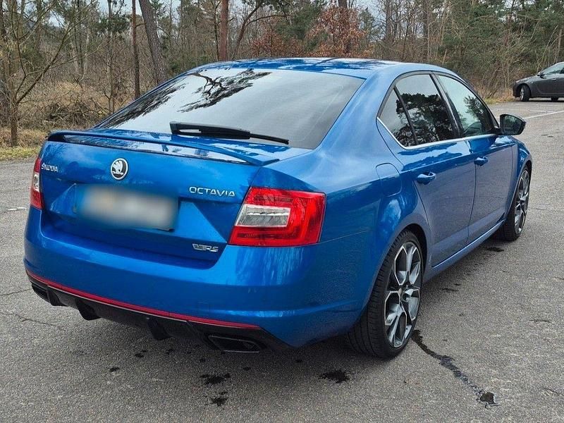 Gebraucht Skoda Octavia RS 220 PS (161 kW) 2014 Blau Kleinwagen