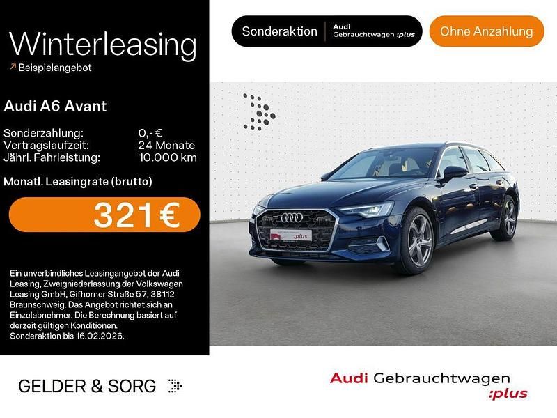 Firmamentblau metallic Gebraucht 2025 Audi A6 Ambiente Kombi | 49.880 € (Fairer Preis) - Bild 1/4